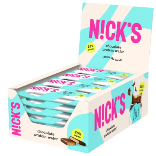 Nicks Protein Wafer Chocolate 40 g 24-pack