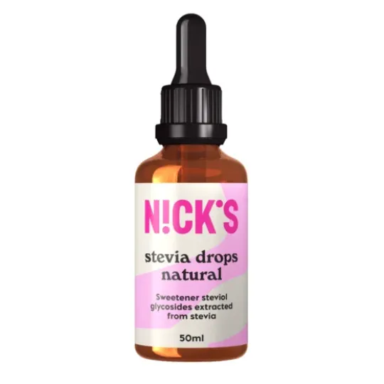 Nicks Stevia Drops Natural 50 ml