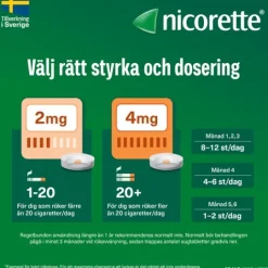 Nicorette Frukt Komprimerad Sugtablett 2 mg 40 st