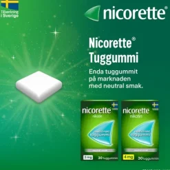 Nicorette, medicinskt tuggummi 2 mg 210 st