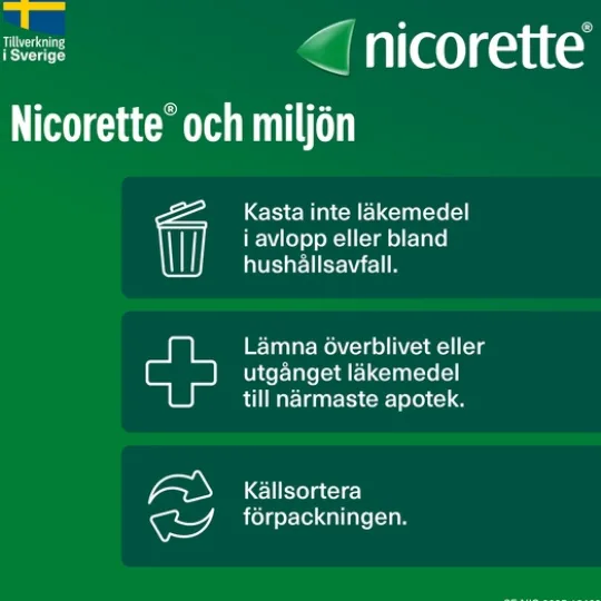 Nicorette Mint Komprimerad Sugtablett 4 mg 160 st