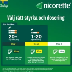 Nicorette Novum, depotplåster 25 mg/16 timmar 14 st