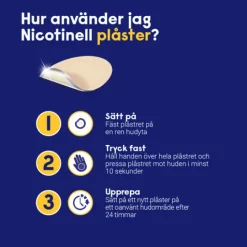 Nicotinell depotplåster 21 mg/24 timmar 7 st