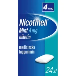Nicotinell Mint medicinskt tuggummi 4 mg 24 st