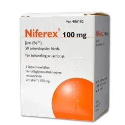 Niferex Enterokapsel 100 mg 50 st