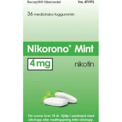 Nikorono Mint 4 mg 36 st