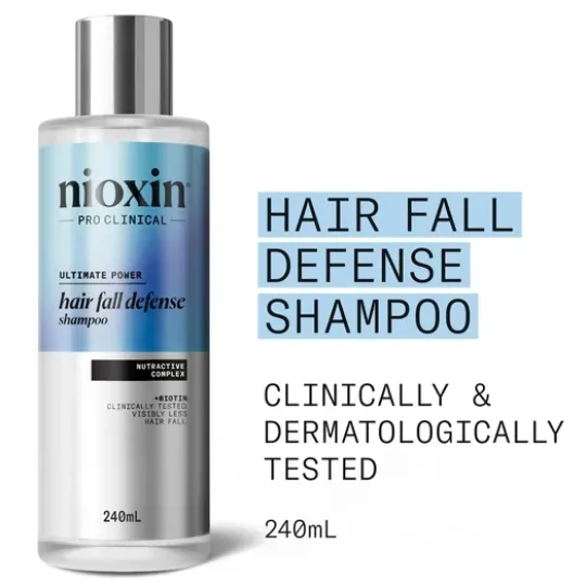 Nioxin Hair Fall Defense Shampoo 240ml