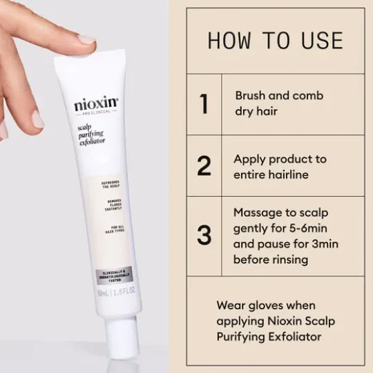 Nioxin Scalp Purifying Exfoliator 50 ml