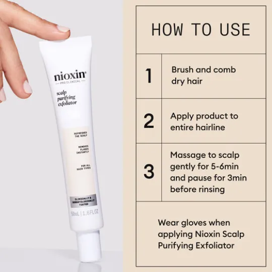 Nioxin Scalp Purifying Exfoliator 50 ml
