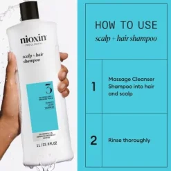 Nioxin System 3 Shampoo 1000 ml