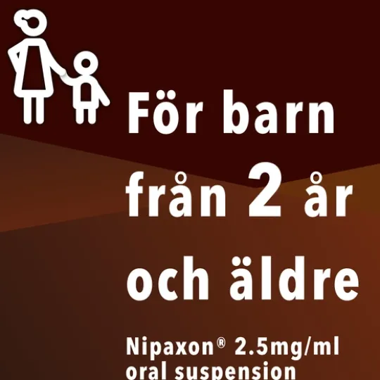 Nipaxon oral suspension 2,5 mg/ml 250 ml