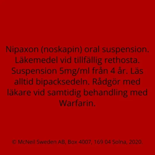 Nipaxon oral suspension 5 mg/ml 100 ml