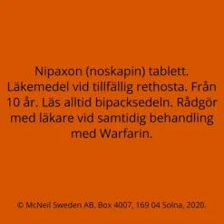 Nipaxon tablett 50 mg 15 st