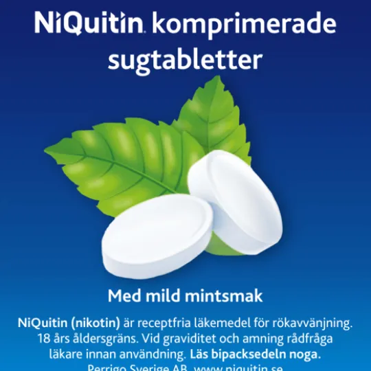 NiQuitin Komprimerad Sugtablett 4 mg 60 st