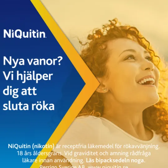 NiQuitin Komprimerad Sugtablett 4 mg 60 st