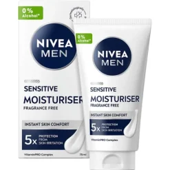 NIVEA Ansiktskräm Sensitive Mosituriser Face Cream 75 ml