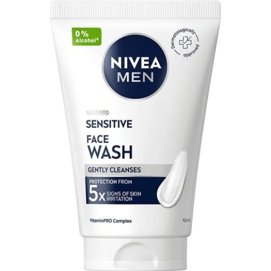 NIVEA Ansiktsrengöring Sensitive Face Wash 100 ml