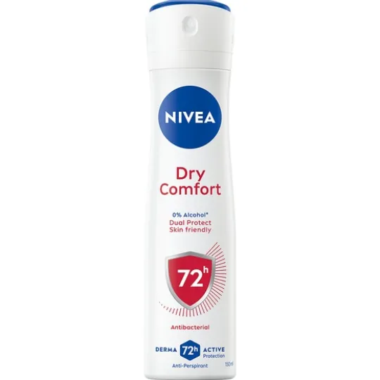 NIVEA Antiperspirant Deo Spray Dry Comfort 150 ml