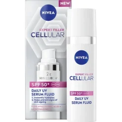 NIVEA Cellular Expert Filler Daily UV Fluid SPF50 30 ml