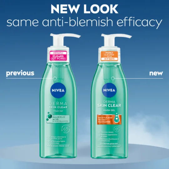 NIVEA Derma Activate Wash Gel 150 ml