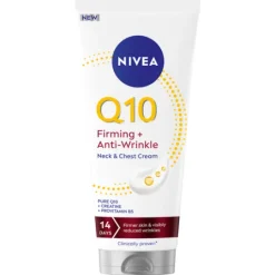 NIVEA Hudkräm Q10 Firming+ Anti-wrinkle Neck & Chest Cream 200 ml