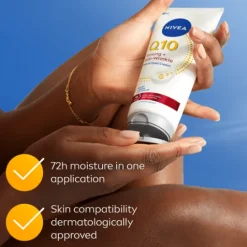 NIVEA Hudkräm Q10 Firming+ Anti-wrinkle Neck & Chest Cream 200 ml