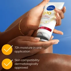 NIVEA Hudkräm Q10 Firming+ Anti-wrinkle Neck & Chest Cream 200 ml