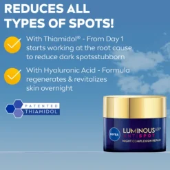 NIVEA Luminous630 Anti Dark-Spot Night Cream 50 ml