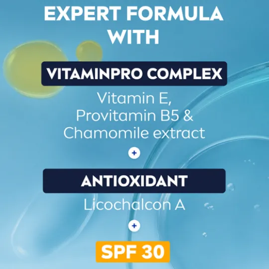 NIVEA MEN Ansiktskräm Sensitive Daily Protect Moisturiser SPF30 50 ml