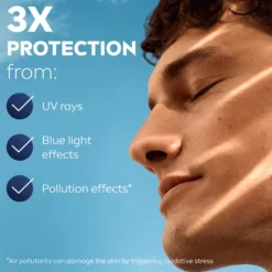 NIVEA MEN Ansiktskräm Sensitive Daily Protect Moisturiser SPF30 50 ml
