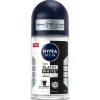 NIVEA MEN Antiperspirant Deo Black & White Original Roll On 50 ml