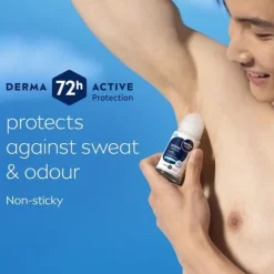 NIVEA MEN Antiperspirant Deo Derma Control Defend Roll On 50 ml