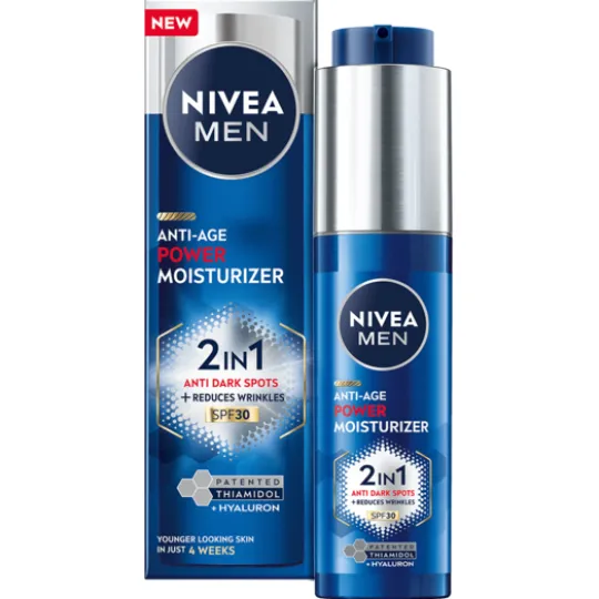 Nivea Men Luminous Anti-Age Power 2in1 Moisturiser SPF30 50 ml