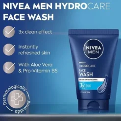 NIVEA MEN Protect & Care Deep Cleaning Face Wash 100 ml