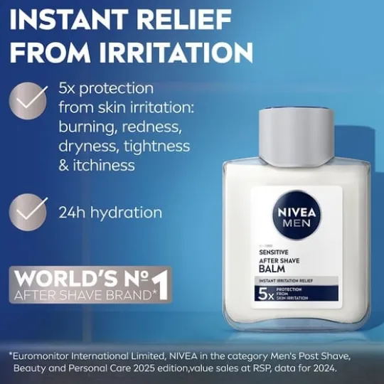NIVEA MEN Sensitive After Shave Balm 100 ml