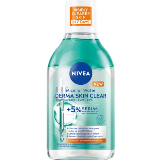 NIVEA Micellärt Vatten Derma Skin Clear Micellar Water 400 ml