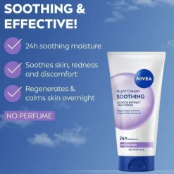 NIVEA Nattkräm Soothing Night Cream 50 ml