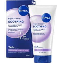 NIVEA Nattkräm Soothing Night Cream 50 ml