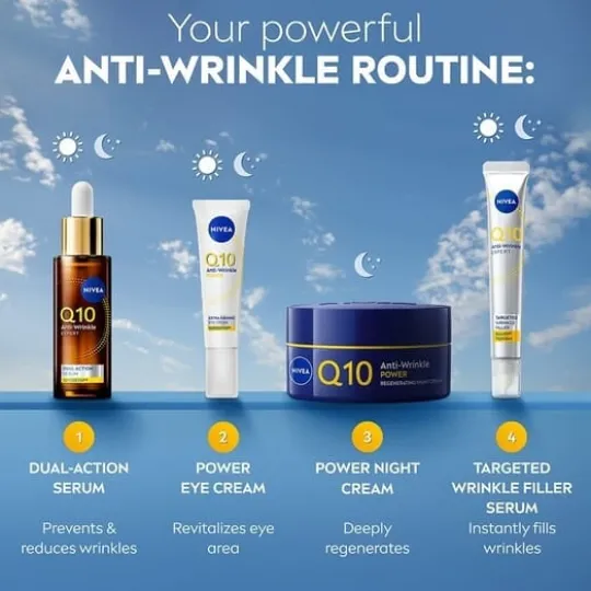 NIVEA Q10 Anti-Wrinkle Power Regenerating Night Cream 50 ml