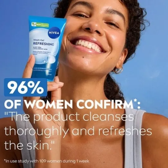 NIVEA Refreshing Wash Gel 150 ml