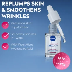 NIVEA Serum Cellular Expert Filler Hyaluron Replumping 15 ml