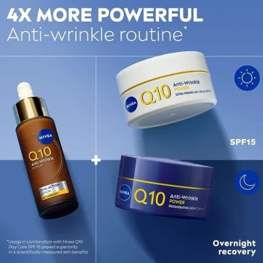 NIVEA Serum Q10 Anti-Wrinkle Expert Dual Action 30 ml