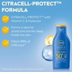 NIVEA SUN Protect & Moisture Sun Lotion SPF50+ 100 ml