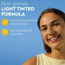 NIVEA SUN UV Face Specialist Ultra Light Daily Fluid, Light Tinted SPF 50+ 40 ml