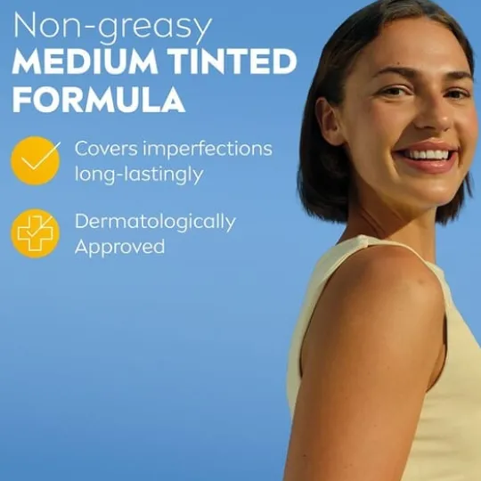 NIVEA SUN UV Face Specialist Ultra Light Daily Fluid Medium Tinted SPF50+ 40 ml