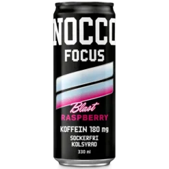 NOCCO FOCUS 3 Raspberry Blast 33cl