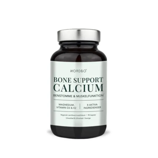 Nordbo Bone Support Calcium 90 kapslar