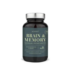 Nordbo Brain & Memory Magnesium 90 kapslar