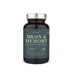 Nordbo Brain & Memory Magnesium 90 kapslar