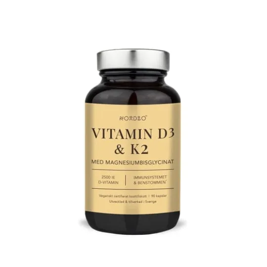Nordbo D3 & K2 90 kapslar